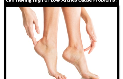 high or low Arches pain